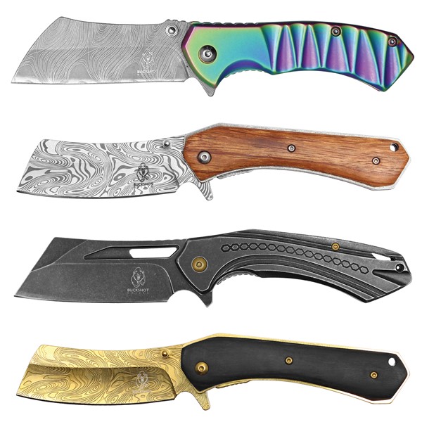 Spring-Assist Cleaver Knives