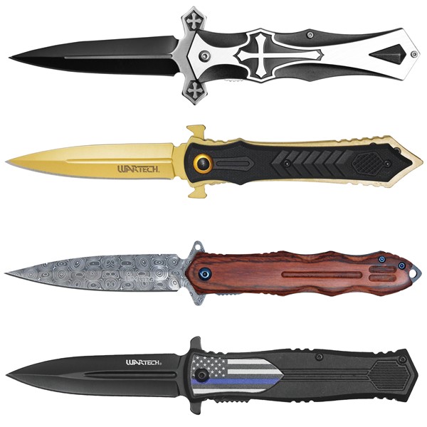 Spring-Assist Pocket Daggers