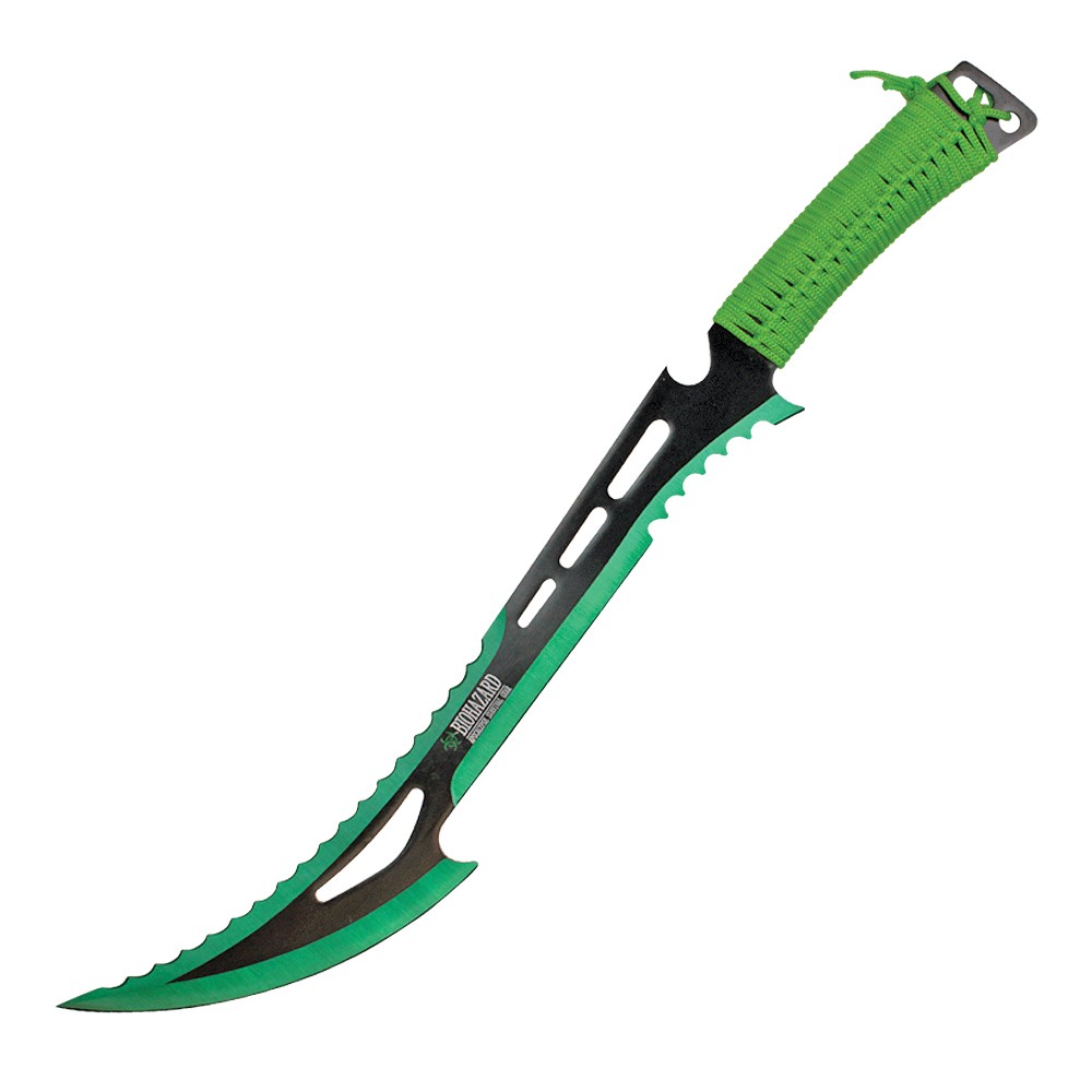 GREEN BIOHAZARD MACHETE 102051Z-GN