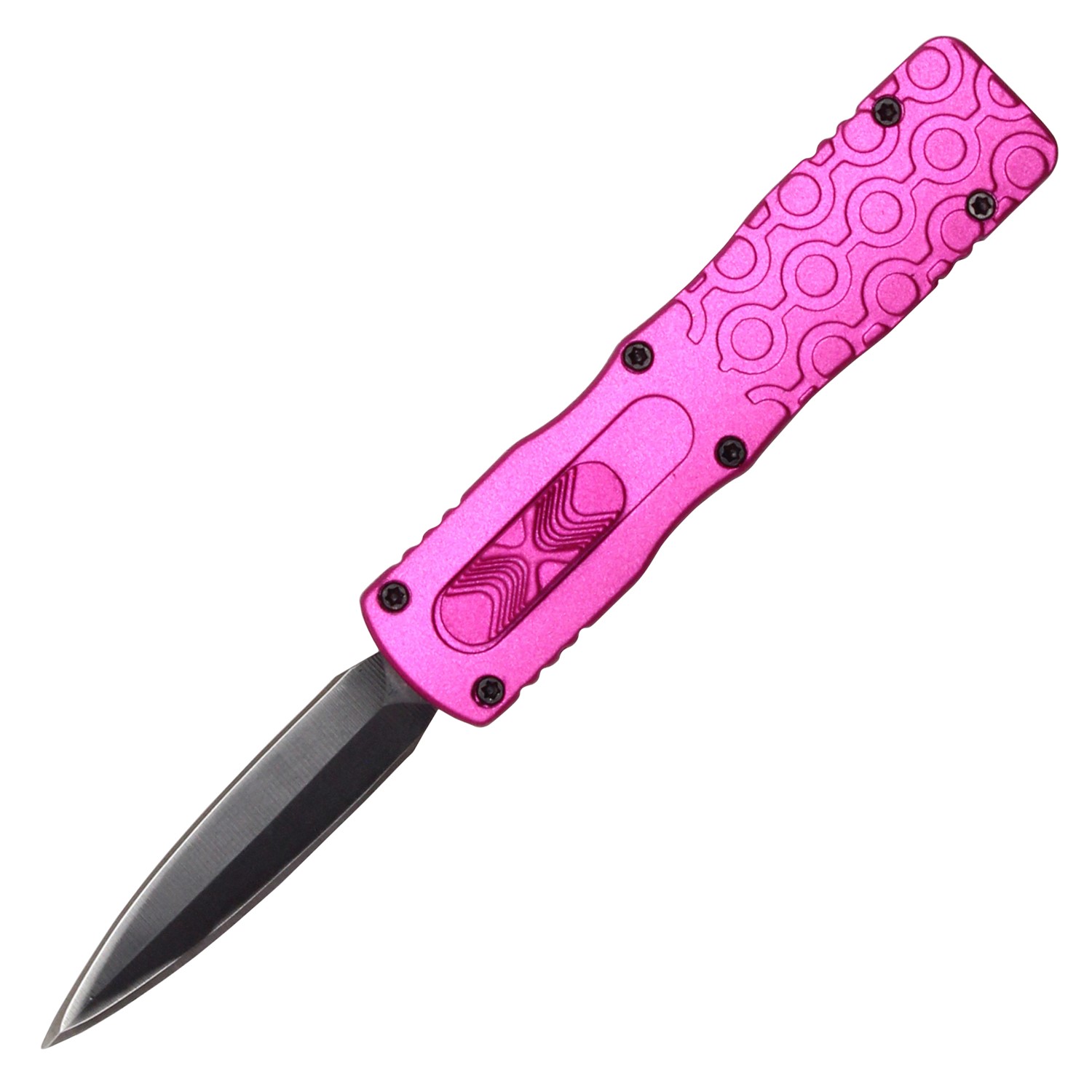 5.25" MICRO OTF KNIFE PINK HANDLE 713PP