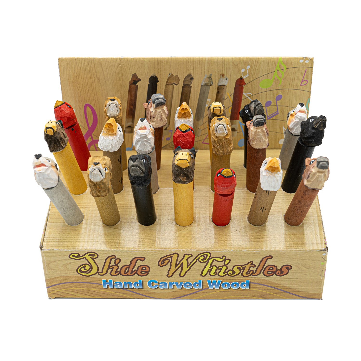 5.5" SLIDE WHISTLES W/BOX PBSWS