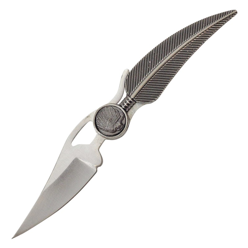 NA 5" CHIEF FEATHER KNIFE F235INS