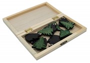 9" X 8" TIC TAC TOE W/ TRAVEL CASE BTTT-TVL View 2